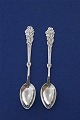 Tang or Seaweed Danish silver flatware, pair of 
tea spoons or child's spoons  15.2cm from year 
1913