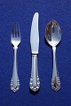 Lily of the Valley Georg Jensen Danish silver 
flatware, settings luncheon cutlery of 3 pieces