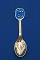 Michelsen Christmas spoon 1987 of Danish gilt 
sterling silver