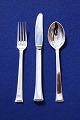 Evald Nielsen No 32 Danish silver flatware Congo. 
Settings luncheon cutlery of 3 pieces