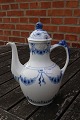 Empire Danish porcelain, covered coffee pot No 91A about 1 litre 