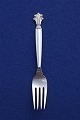 Acanthus Georg Jensen Danish sterling silver flatware, dinner forks about 18.5cms