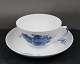 Blue Flower Plain Danish porcelain.
Settings large tea  cups No 8269 of 2nd quality.