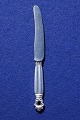 Acorn Georg Jensen Danish solid silver flatware. 
Fruit knives or child's knives  16.5cms