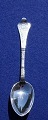 Antique Rokoko dänisch Silberbesteck, Dessertlöffel 18,3cm