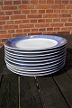 Blå Magnolia porcelæn, store middagstallerkener 27cm.