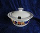 Golden Summer Royal Copenhagen Danish faience porcelain, covered sauce-boats or small tureens.