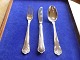Herregaard Danish silver flatware, set of 3 items dinner cutlery