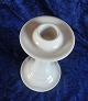 White Magnolia Royal Copenhagen Danish porcelain, pair of high candlesticks 14cm
