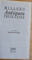 Miller's Antique Price Guide på engelsk. Professional handbook i fin stand på 808 sider.