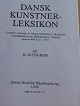 Dansk Kunstner-Leksikon fra Dansk Historisk Håndbogsforlag 1988 på 450 sider.
