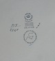 Royal Copenhagen Baca Fayence Schale Nr. 719-2884
