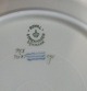 Dagmar med guld porcelæn, store dybe tallerkener eller suppetallerkener 24,5cm
