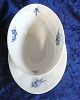 Blue Flower Angular Danish porcelain, oval sauce-boats on fixed stand No 8631
