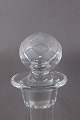 Christiansborg krystal glasservice. Karaffel med original prop 25cm